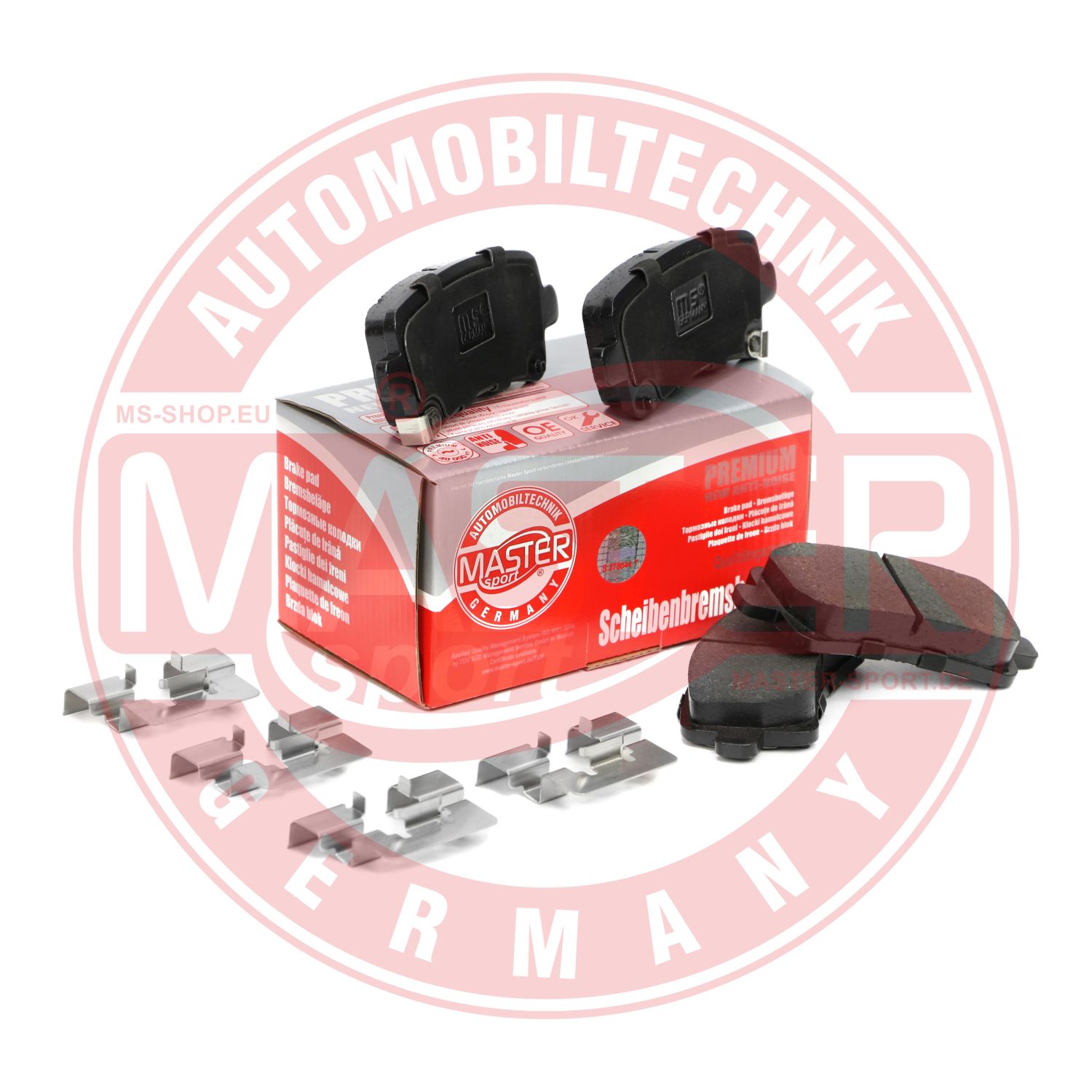 Placute frana MASTERSPORT GERMANY 13046027582N-SET-MS